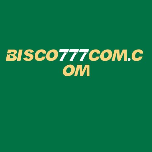 Logo da BISCO777COM